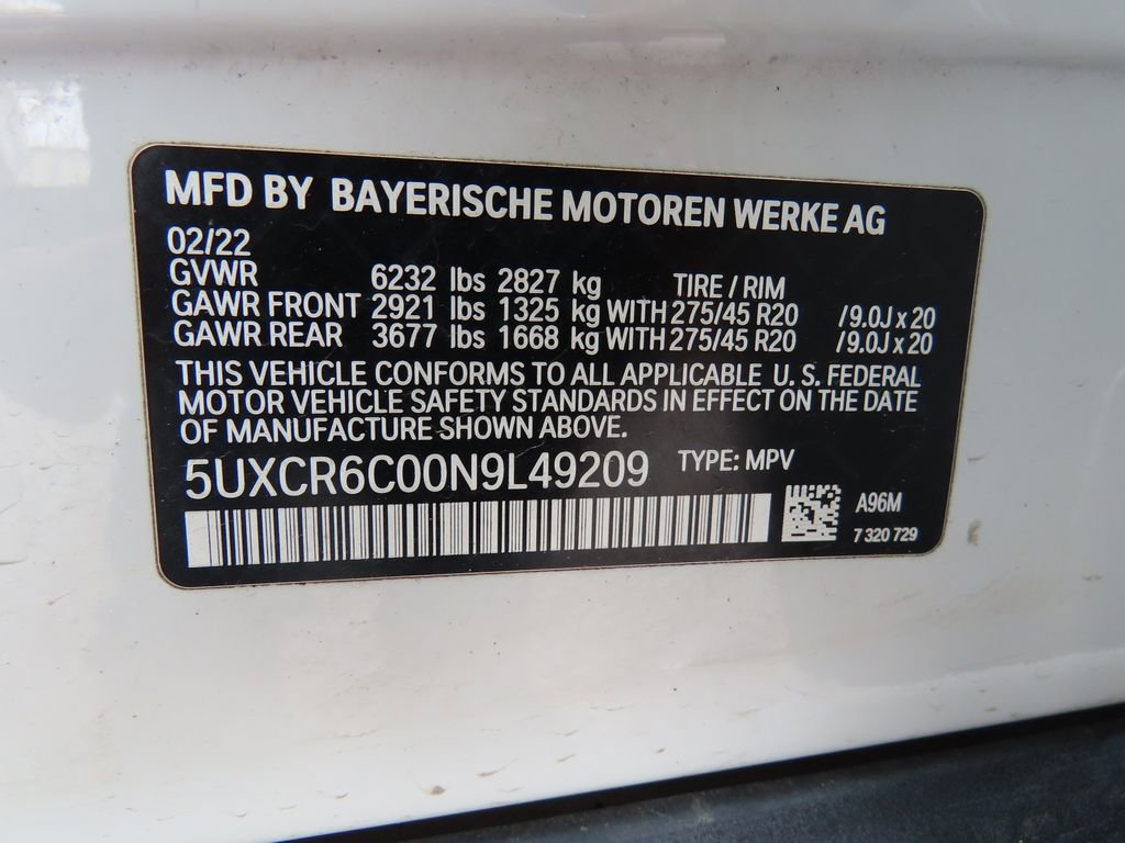 Used 2022 BMW X5 xDrive40i w/ Premium Package image 45