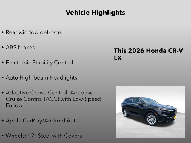 New 2026 Honda CR-V LX image 5