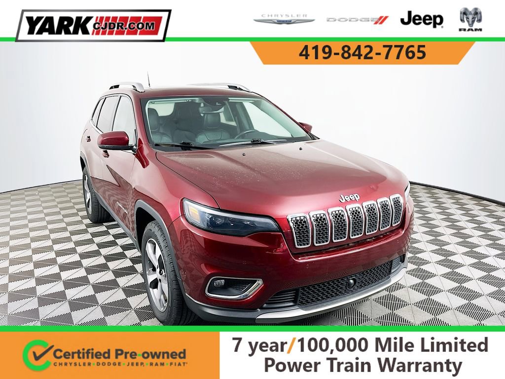 Certified 2021 Jeep Cherokee Limited image 1