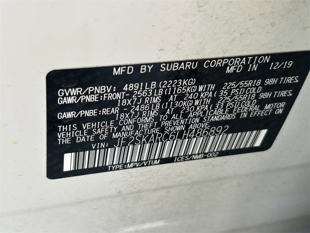 Used 2020 Subaru Forester Sport w/ Popular Package #2 image 28