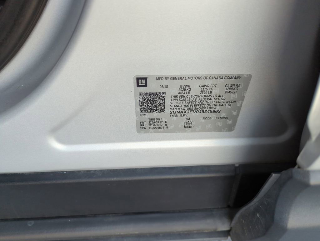 Used 2018 Chevrolet Equinox LT FWD image 39