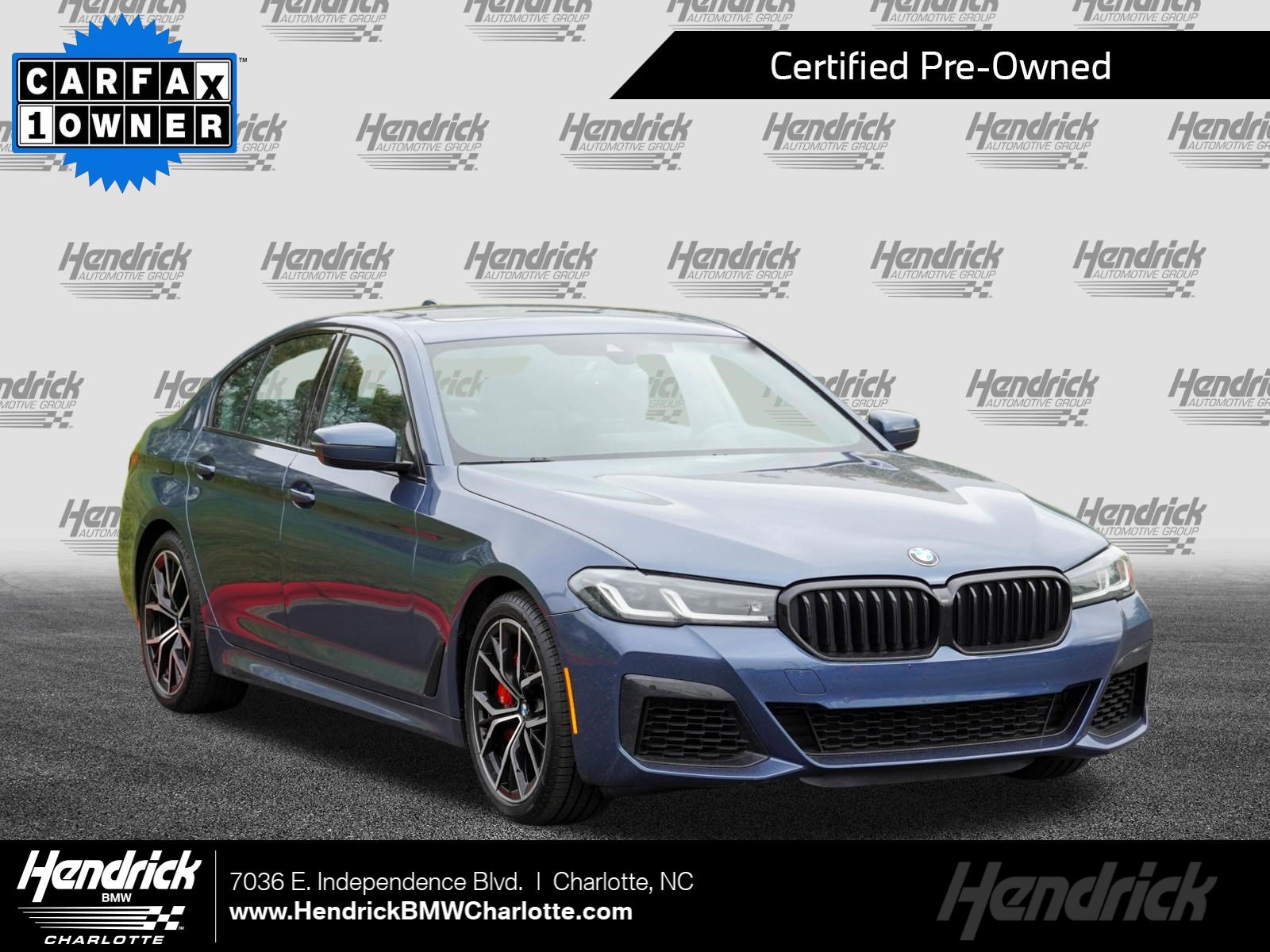 Certified 2023 BMW 540i xDrive w/ M Sport Package