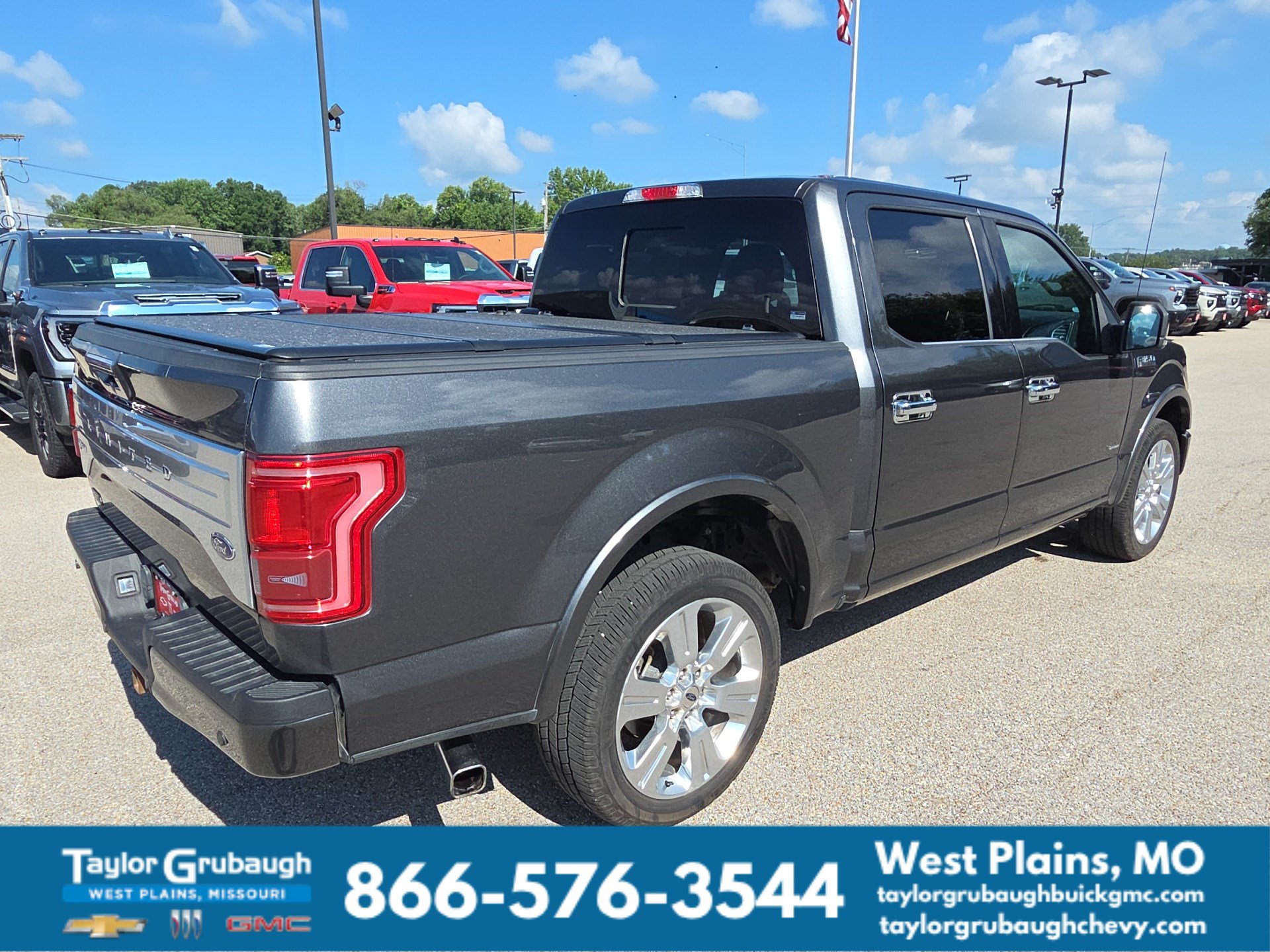 Used 2016 Ford F150 Limited w/ Trailer Tow Package AWD/4WD image 10