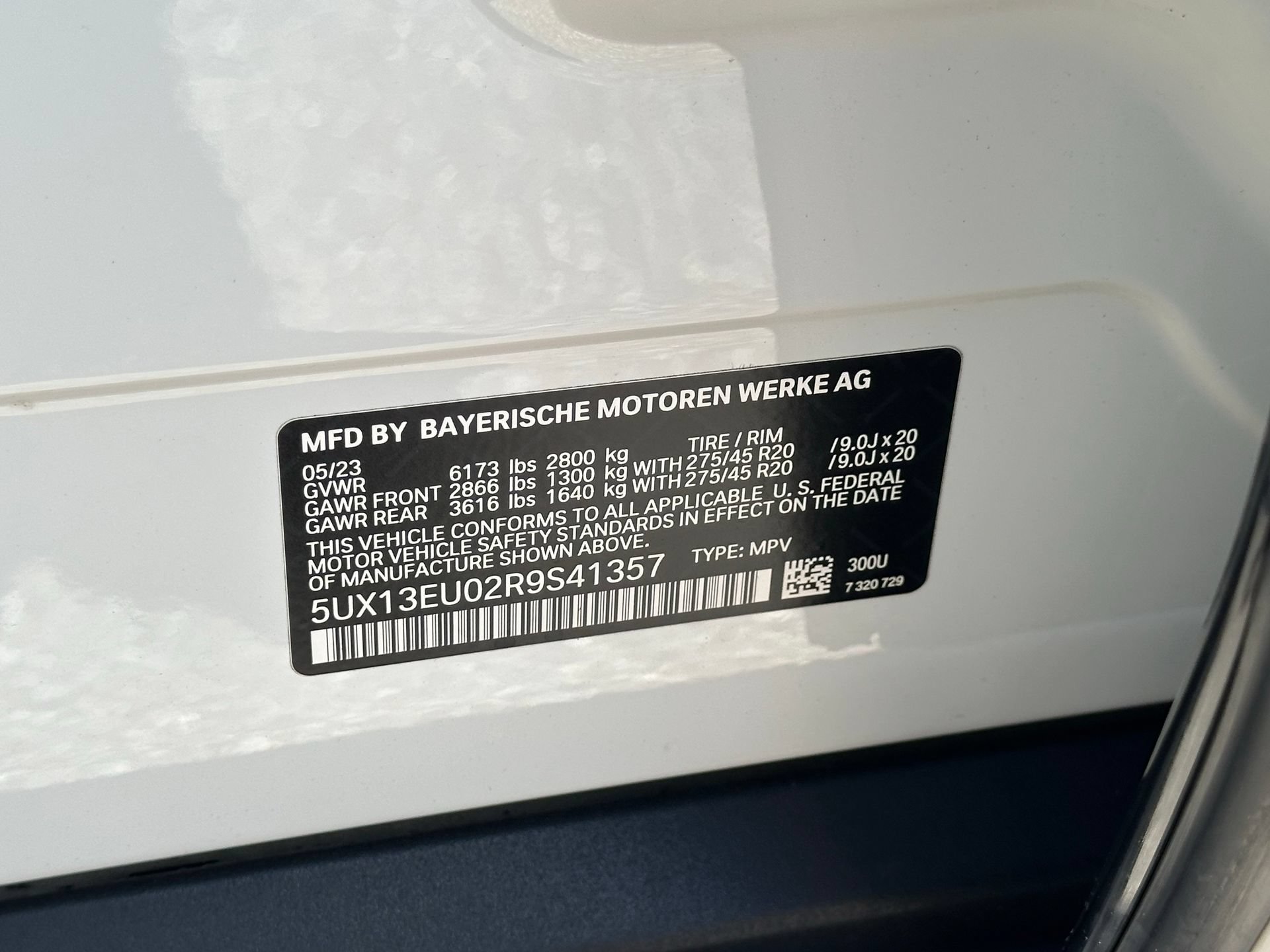 Certified 2024 BMW X5 sDrive40i w/ Premium Package RWD image 34