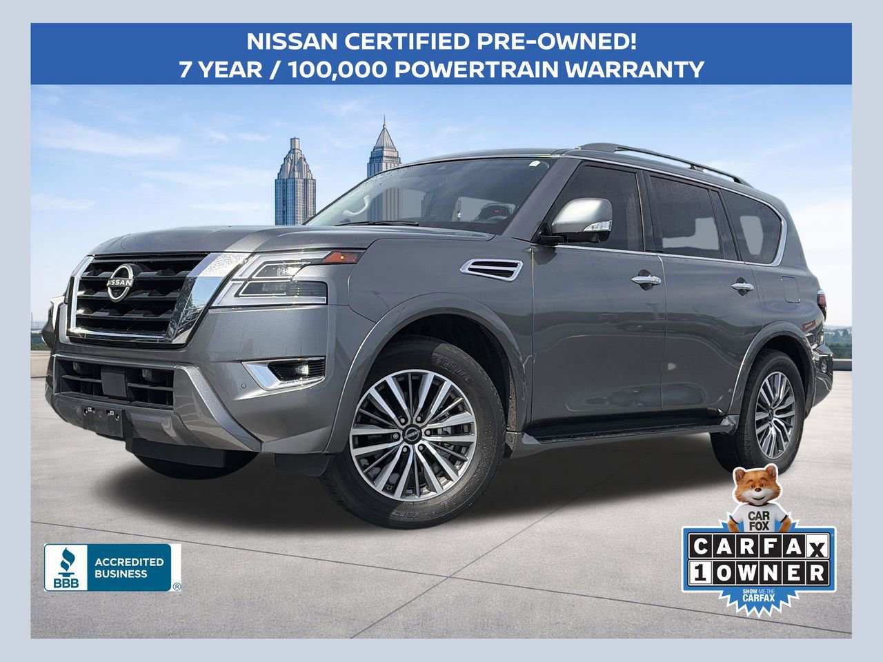 Certified 2023 Nissan Armada SL w/ Cargo Package image 1
