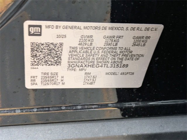 New 2026 Chevrolet Equinox LT image 36