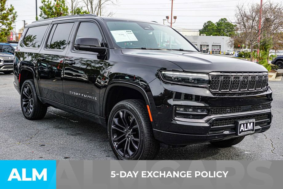 Used 2024 Jeep Grand Wagoneer L Series II w/ Quick Order Packagew 28T image 4