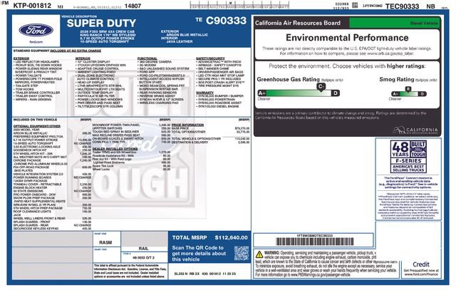 New 2026 Ford F350 King Ranch w/ Chrome Package image 4