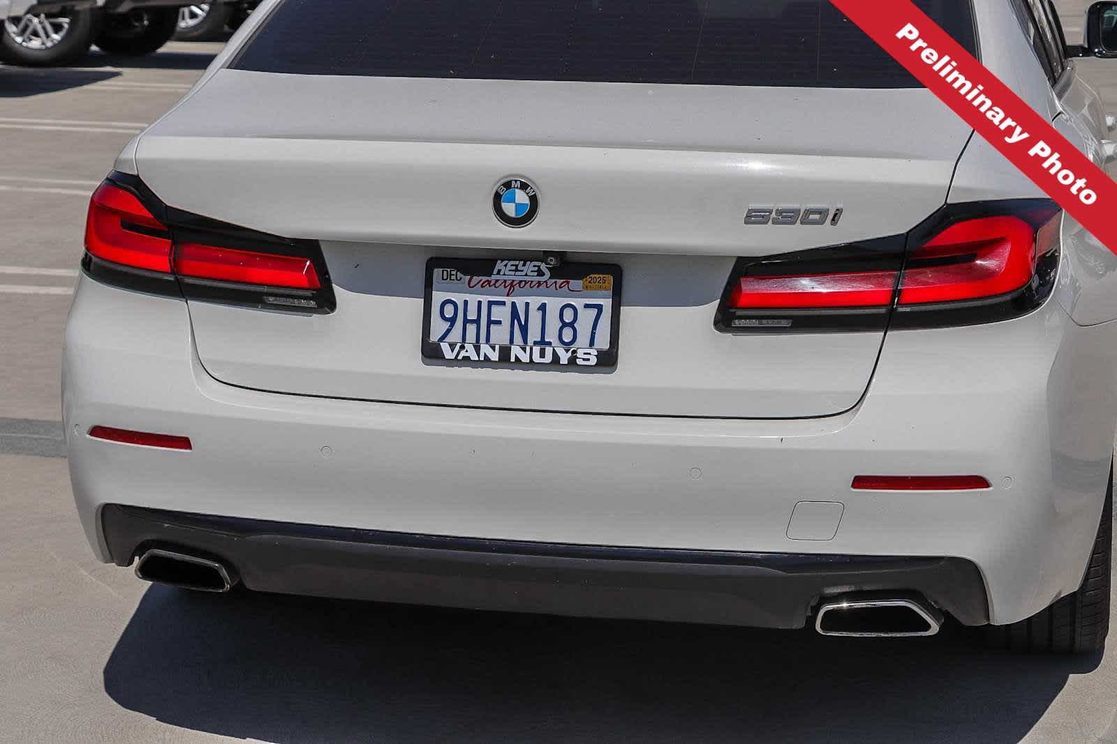 Used 2021 BMW 530i w/ Convenience Package RWD image 10