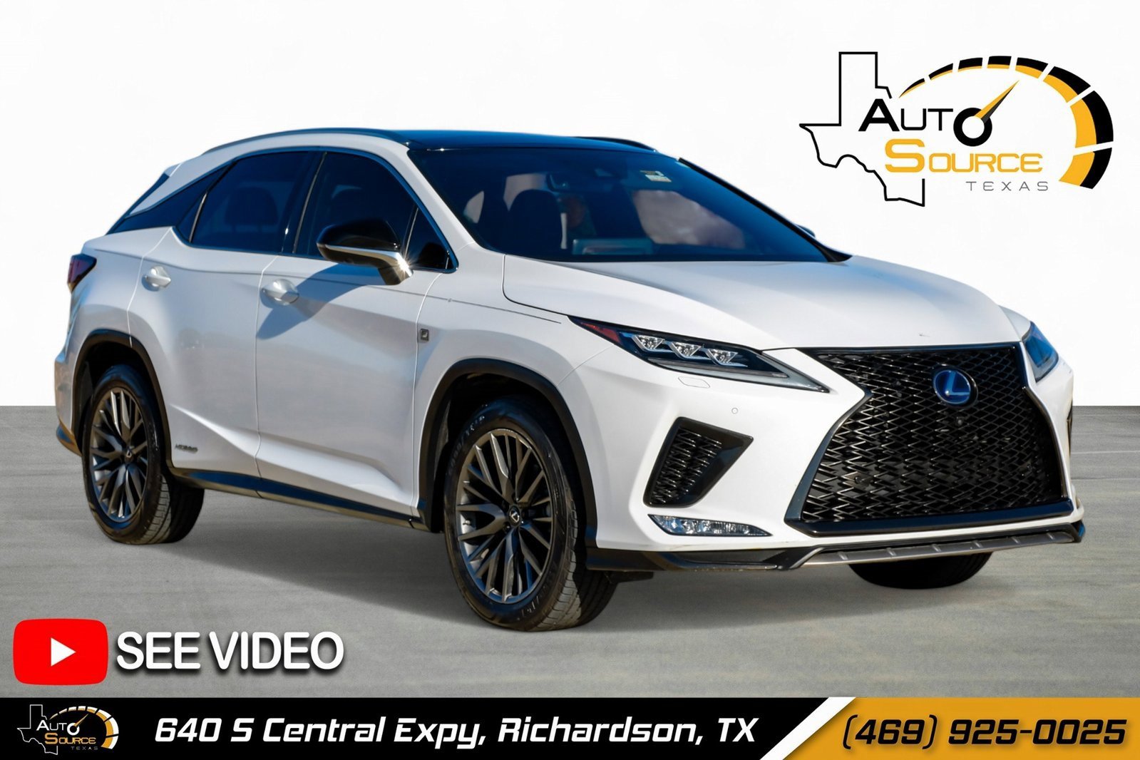 Used 2022 Lexus RX 450h F Sport