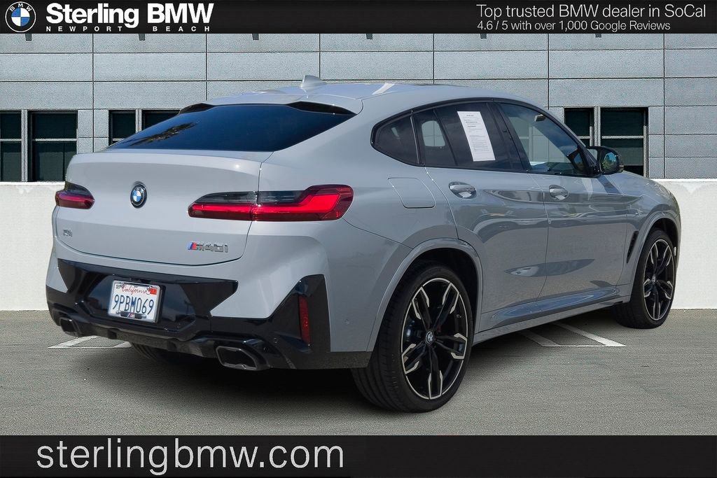 Used 2024 BMW X4 M40i w/ Premium Package image 25