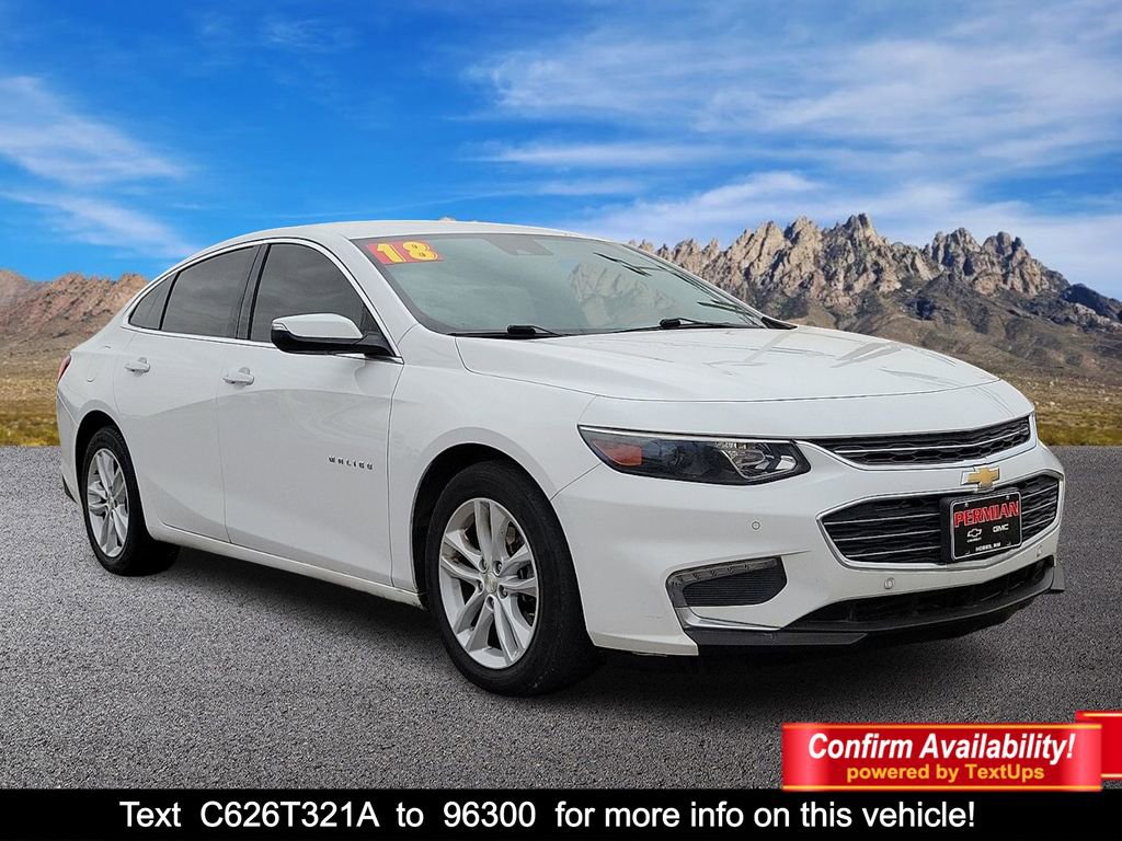 Used 2018 Chevrolet Malibu LT w/ Driver Confidence Package