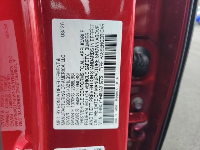 New 2026 Honda Accord SE image 42