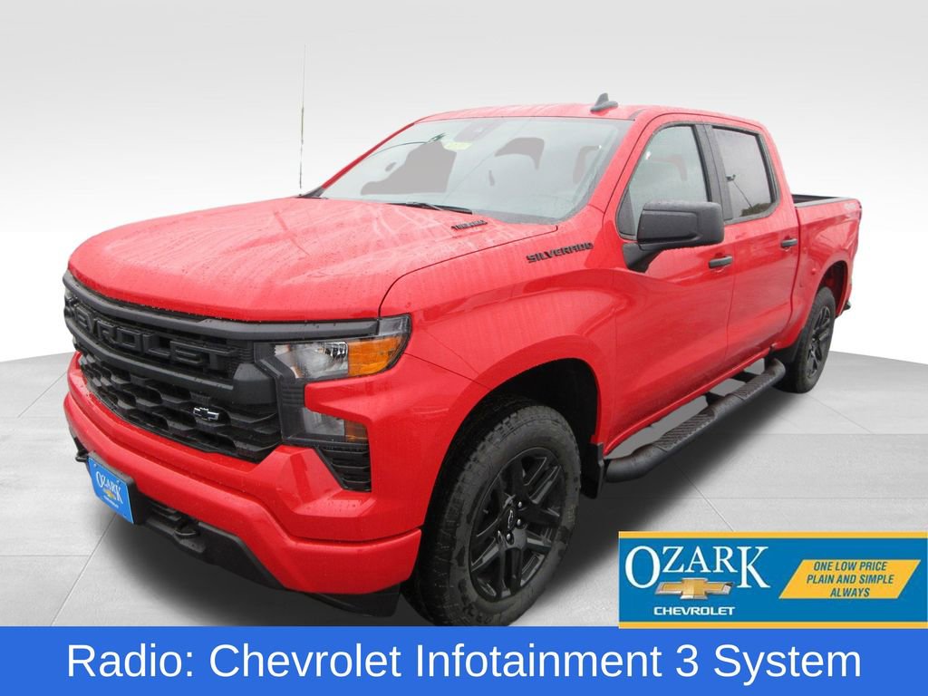 New 2026 Chevrolet Silverado 1500 Custom w/ Turbomax Blackout Package