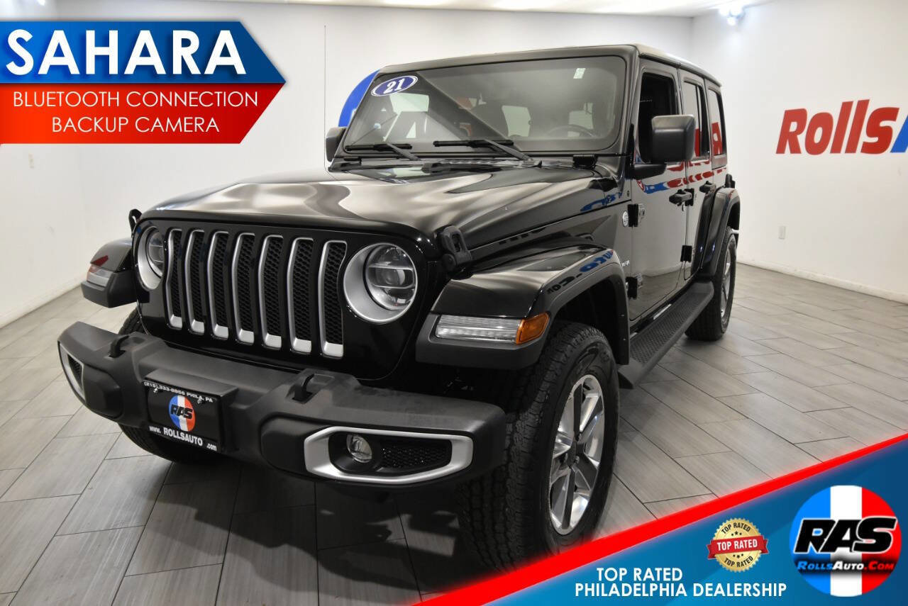Used 2021 Jeep Wrangler Unlimited Sahara