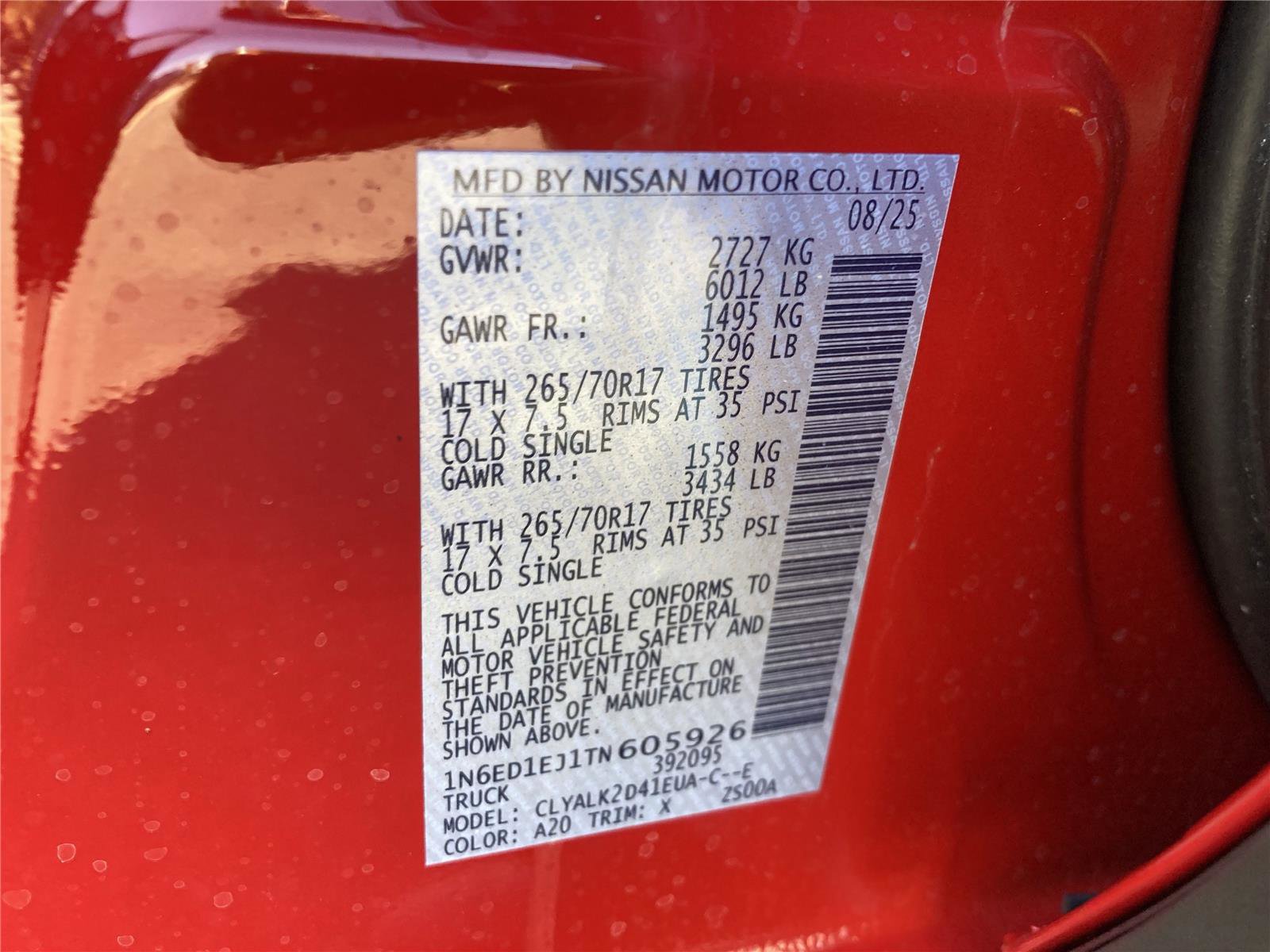 New 2026 Nissan Frontier Pro-X w/ Pro-X Convenience Package image 36