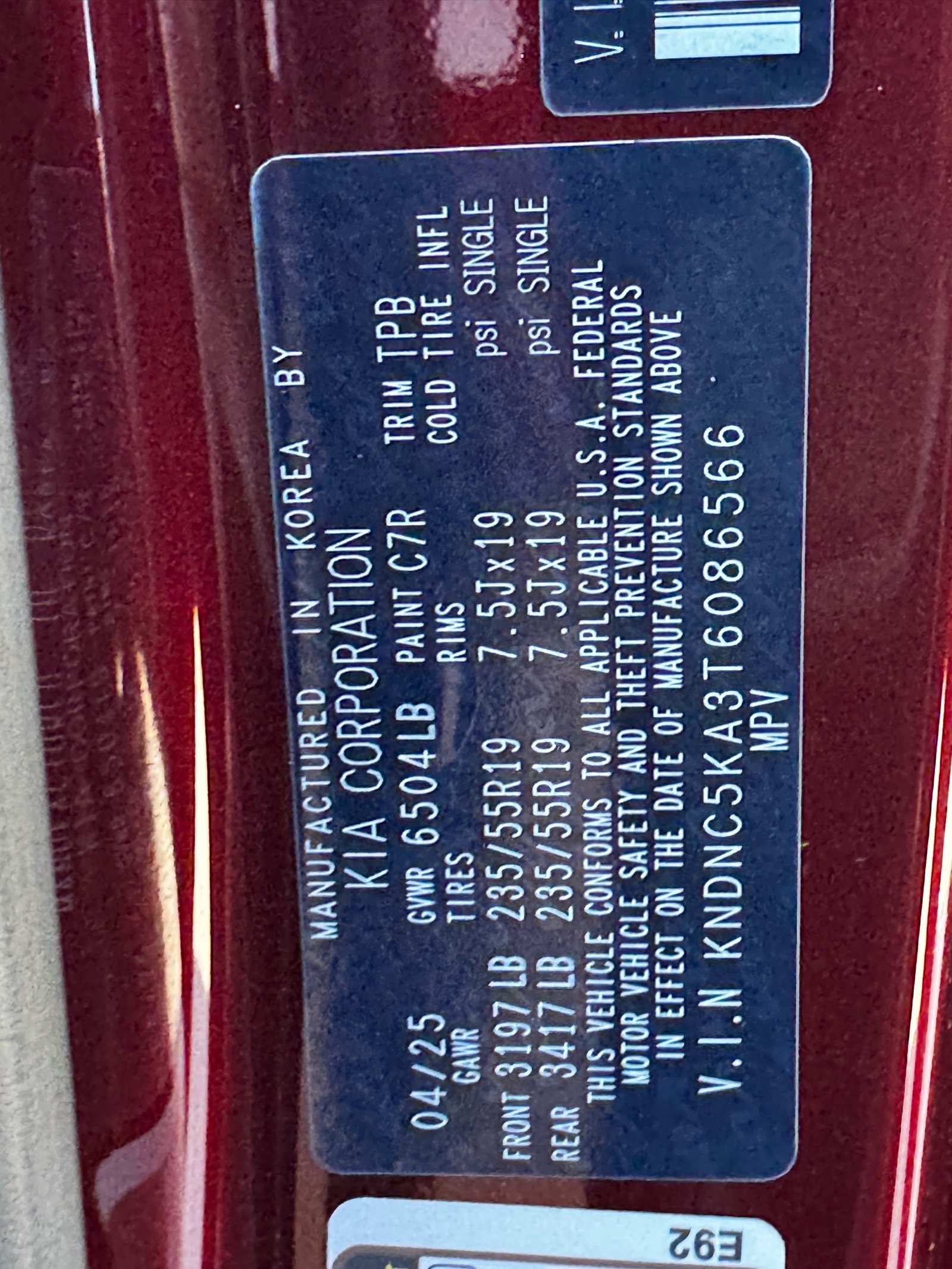 New 2026 Kia Carnival EX image 20