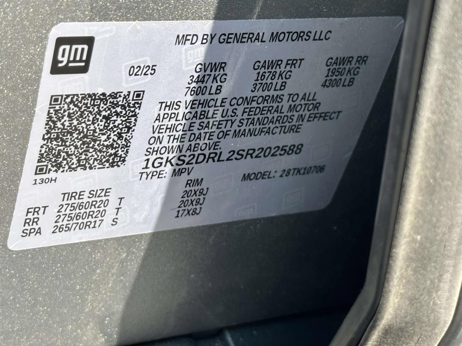 Certified 2025 GMC Yukon Denali AWD/4WD image 31