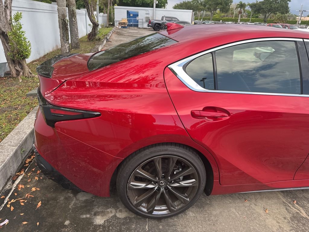 Used 2025 Lexus IS 350 F Sport w/ Accessory Package 2 RWD image 7