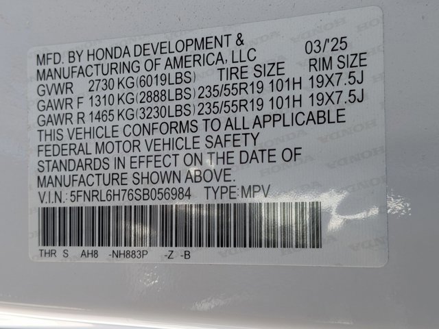 Used 2025 Honda Odyssey Sport-L image 25