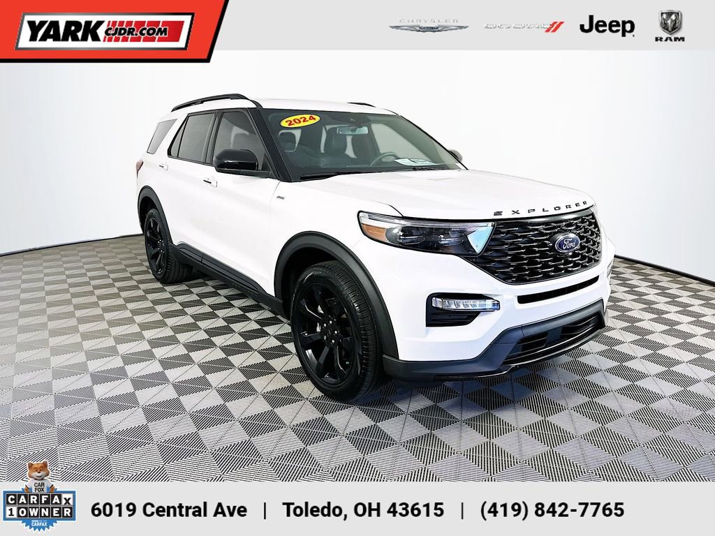 Used 2024 Ford Explorer ST-Line w/ Class IV Trailer Tow Package