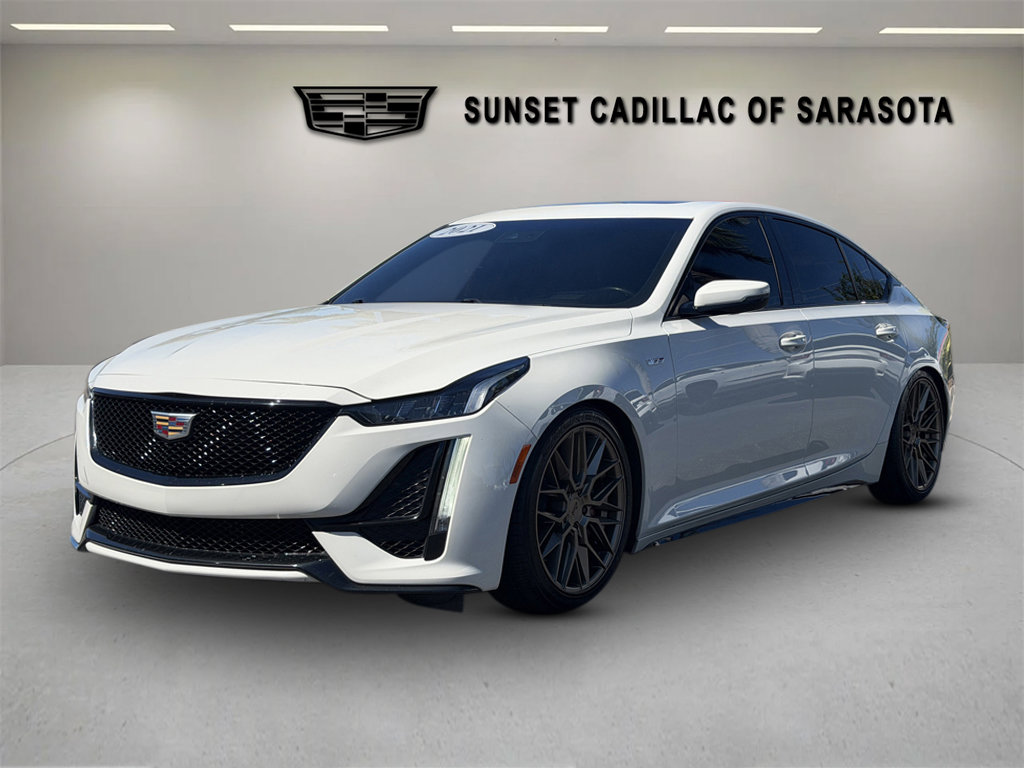 Used 2021 Cadillac CT5 V w/ Premium Package RWD image 3