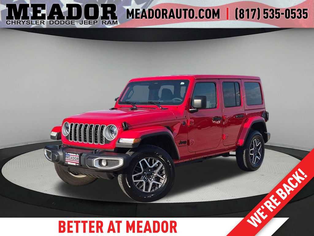 Used 2026 Jeep Wrangler Unlimited Sahara AWD/4WD image 1