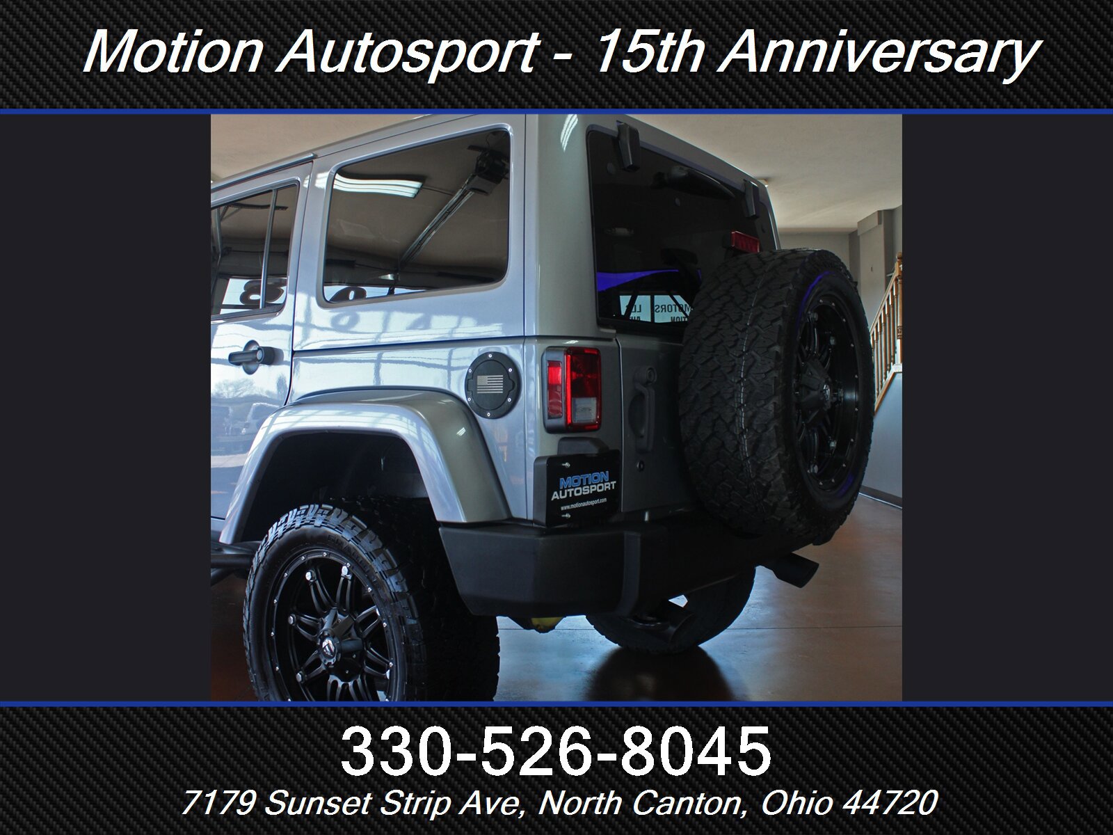 Used 2014 Jeep Wrangler Unlimited Sahara w/ Max Tow Package image 7