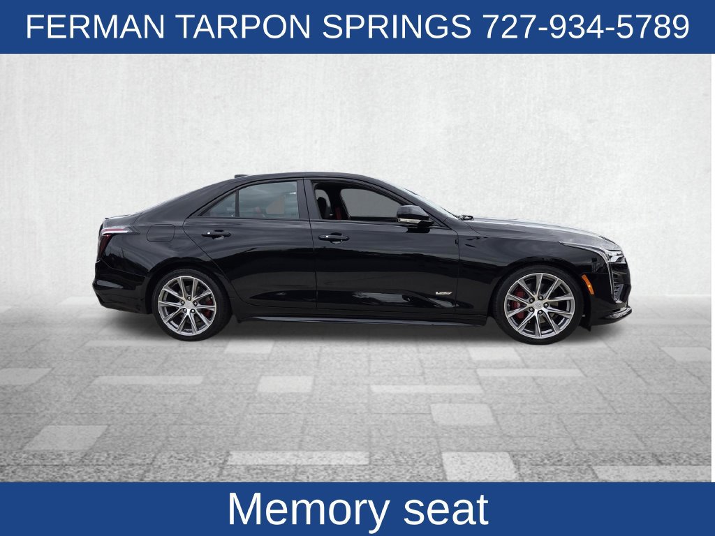 Certified 2025 Cadillac CT4 V w/ Navigation Package RWD image 11