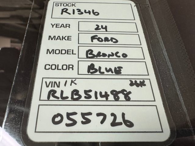 Used 2024 Ford Bronco Wildtrak AWD/4WD image 26