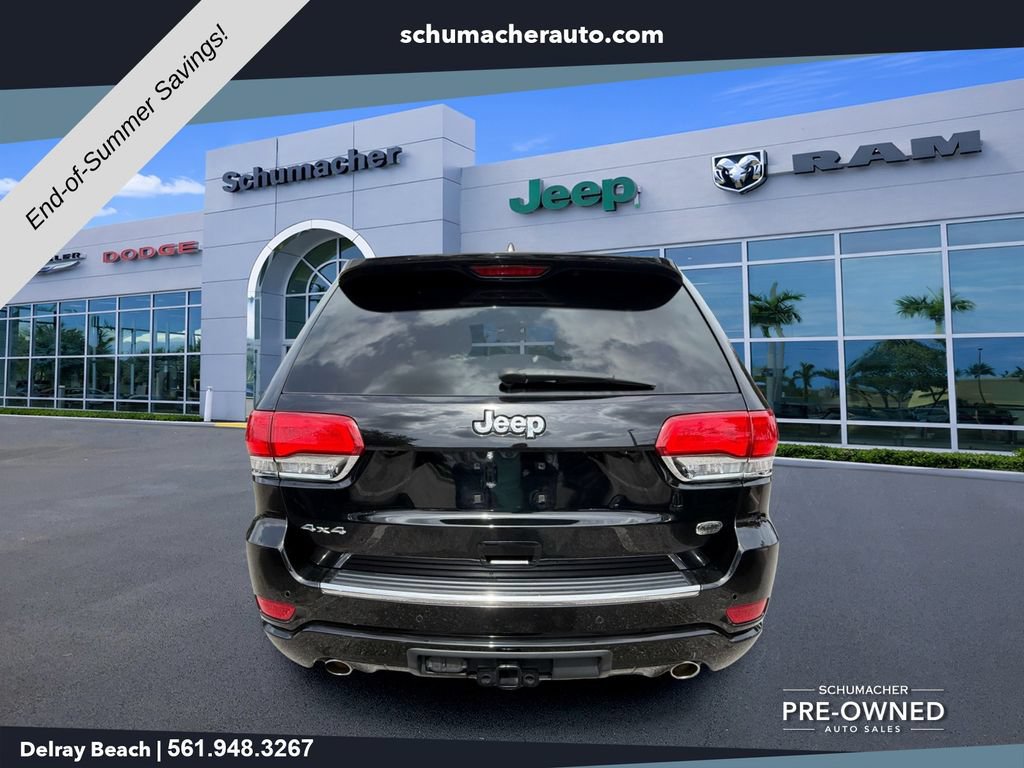 Certified 2020 Jeep Grand Cherokee Overland AWD/4WD image 6