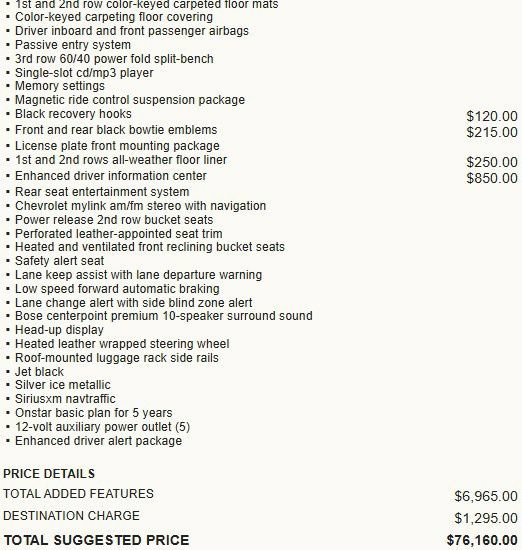 Used 2018 Chevrolet Suburban Premier image 3