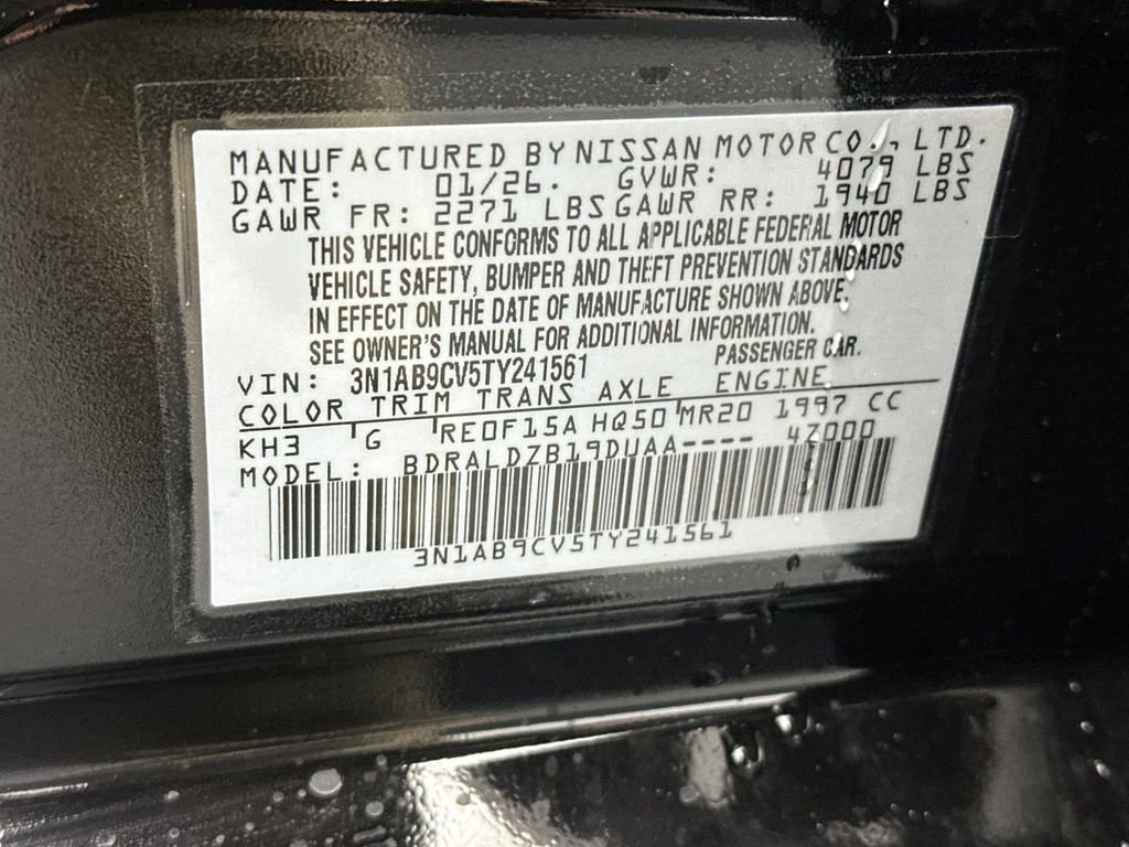 Used 2026 Nissan Sentra SV w/ Floor Mat Package FWD image 26