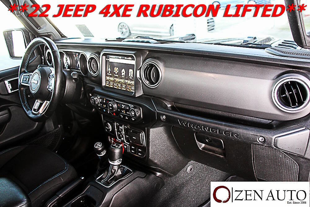 Used 2022 Jeep Wrangler Unlimited Rubicon 4xe w/ Cold Weather Group image 29