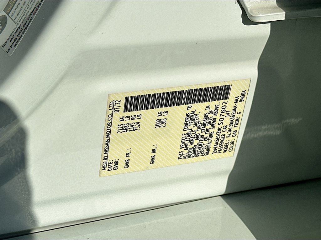 Used 2022 Nissan Maxima SR w/ Sport Mat Group image 33