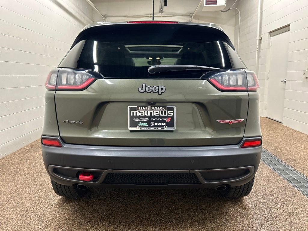 Used 2021 Jeep Cherokee Trailhawk w/ Sun, Sound & Nav Group AWD/4WD image 3