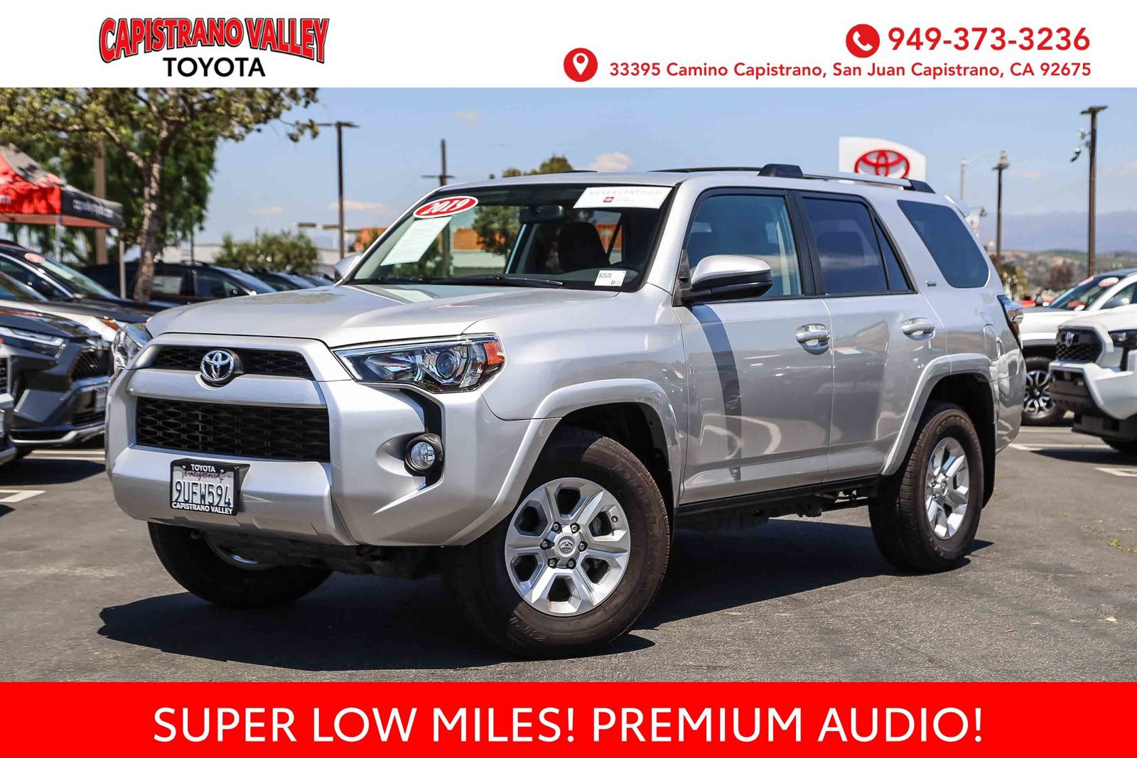 Certified 2019 Toyota 4Runner SR5 w/ Convenience Package RWD image 1