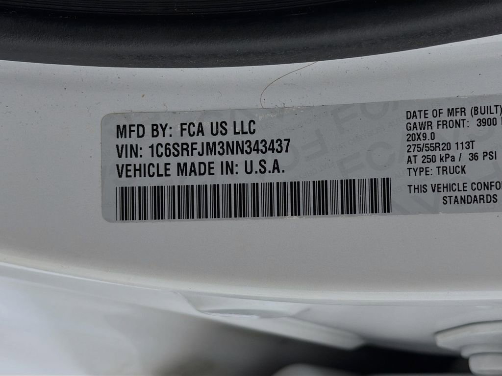 Used 2022 RAM 1500 Laramie w/ Sport Appearance Package AWD/4WD image 33