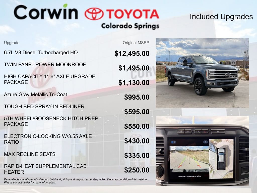Used 2023 Ford F250 Platinum AWD/4WD image 4