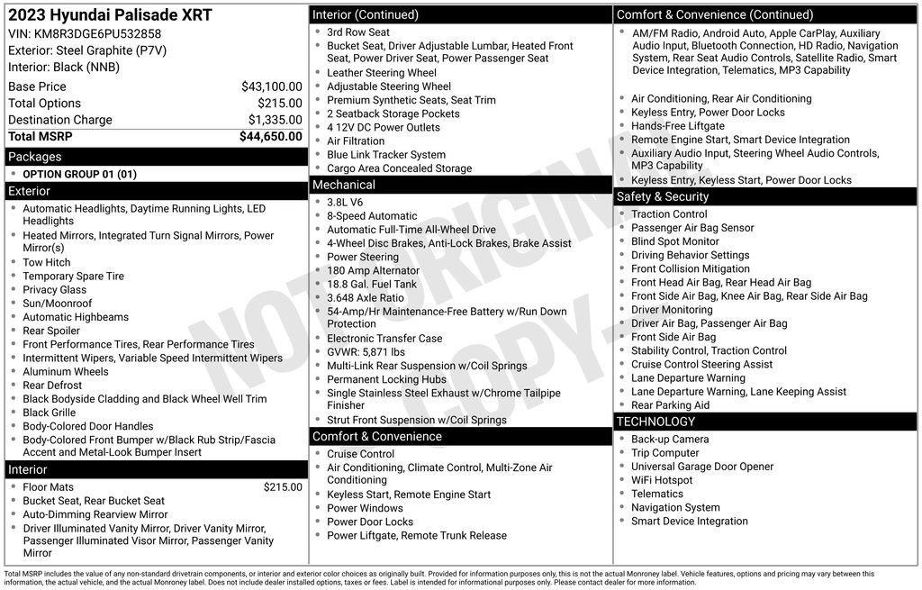 Used 2023 Hyundai Palisade XRT image 25