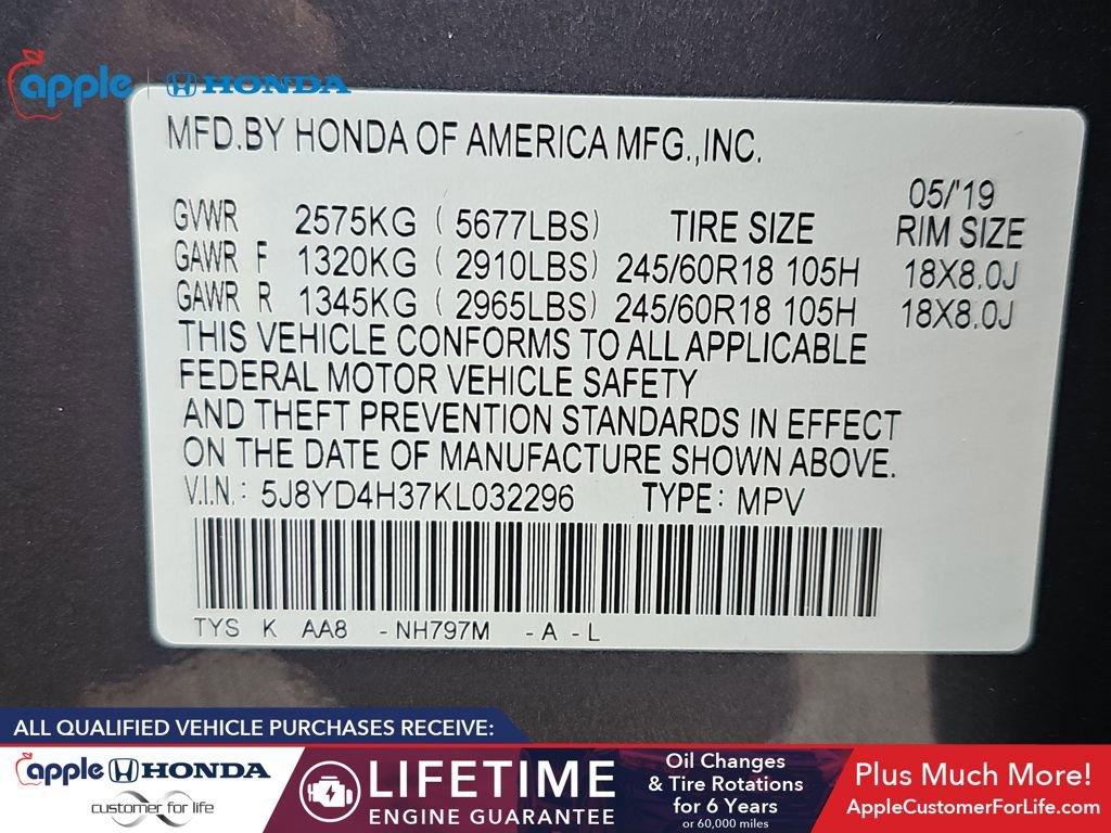 Used 2019 Acura MDX SH-AWD image 29