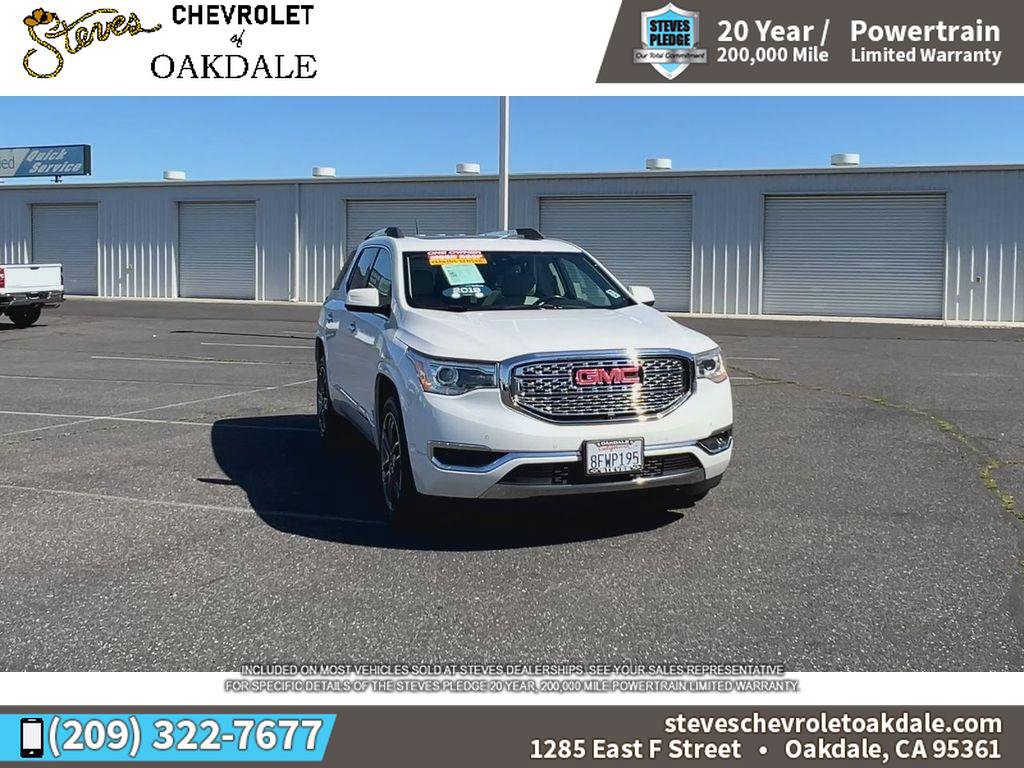 Certified 2019 GMC Acadia Denali w/ Technology Package image 3