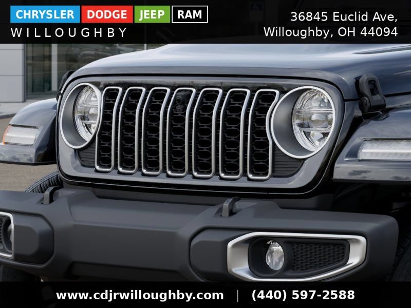 New 2025 Jeep Wrangler Unlimited Sahara w/ Safety Group AWD/4WD image 13