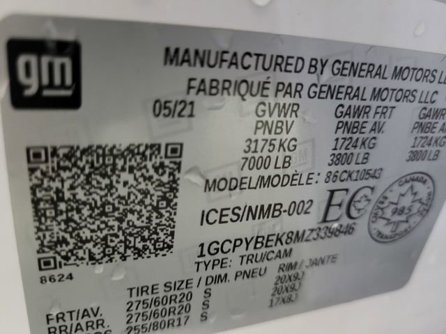 Used 2021 Chevrolet Silverado 1500 Custom w/ Rally Edition image 45