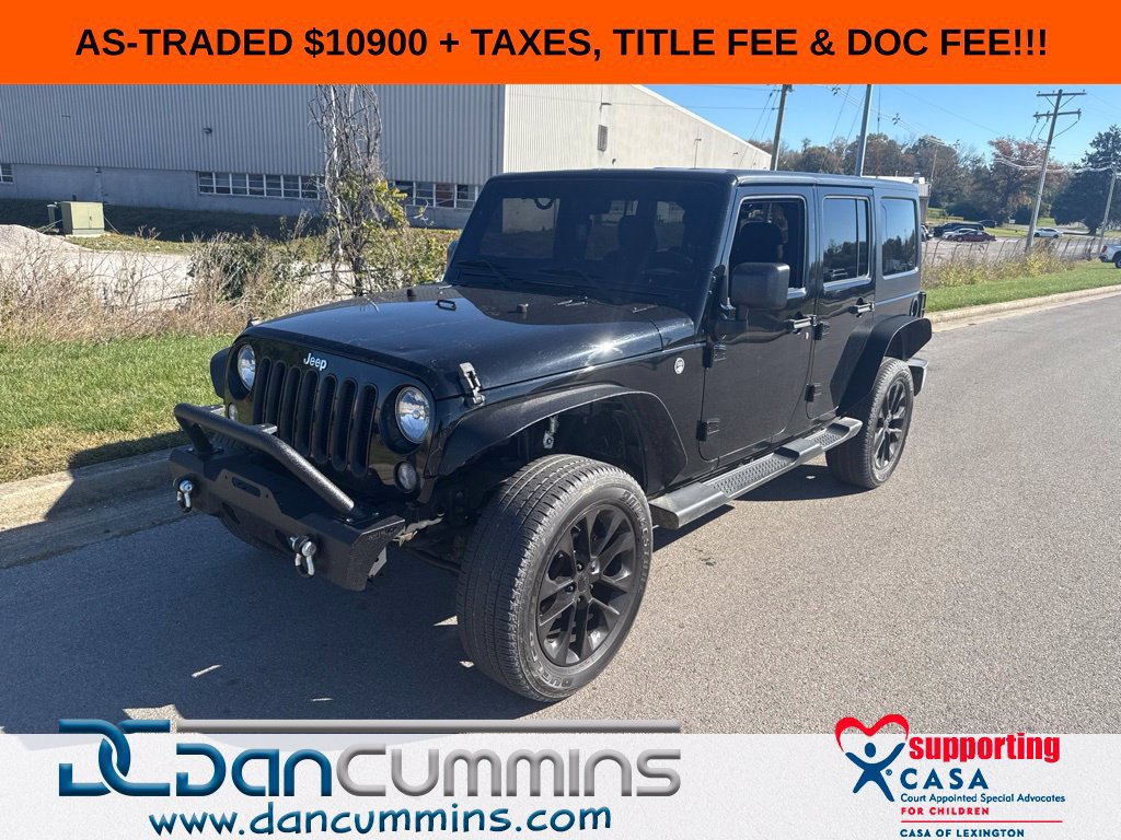 Used 2016 Jeep Wrangler Unlimited Sport w/ Quick Order Package 24S