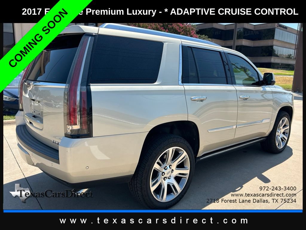 Used 2017 Cadillac Escalade Premium Luxury AWD/4WD image 3