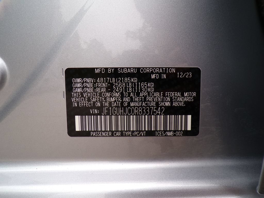 Used 2024 Subaru Impreza RS AWD/4WD image 35