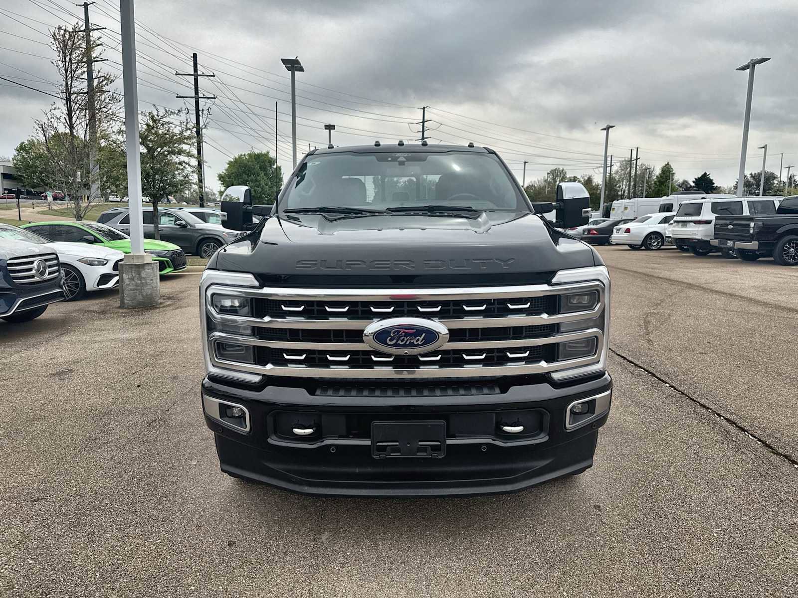 Used 2024 Ford F350 Platinum w/ Snow Plow Prep Package image 12