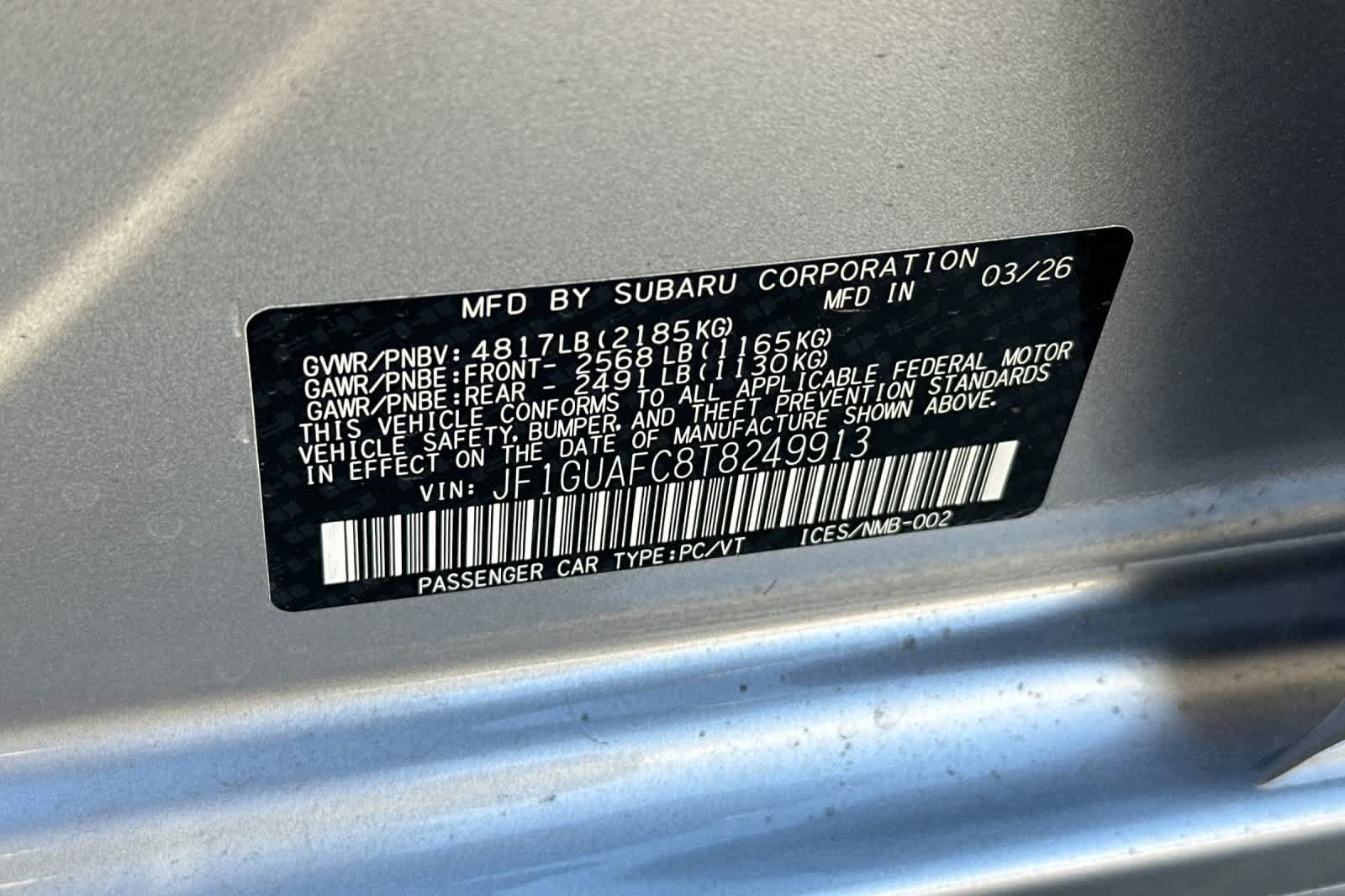 New 2026 Subaru Impreza 2.0i Sport AWD/4WD image 32