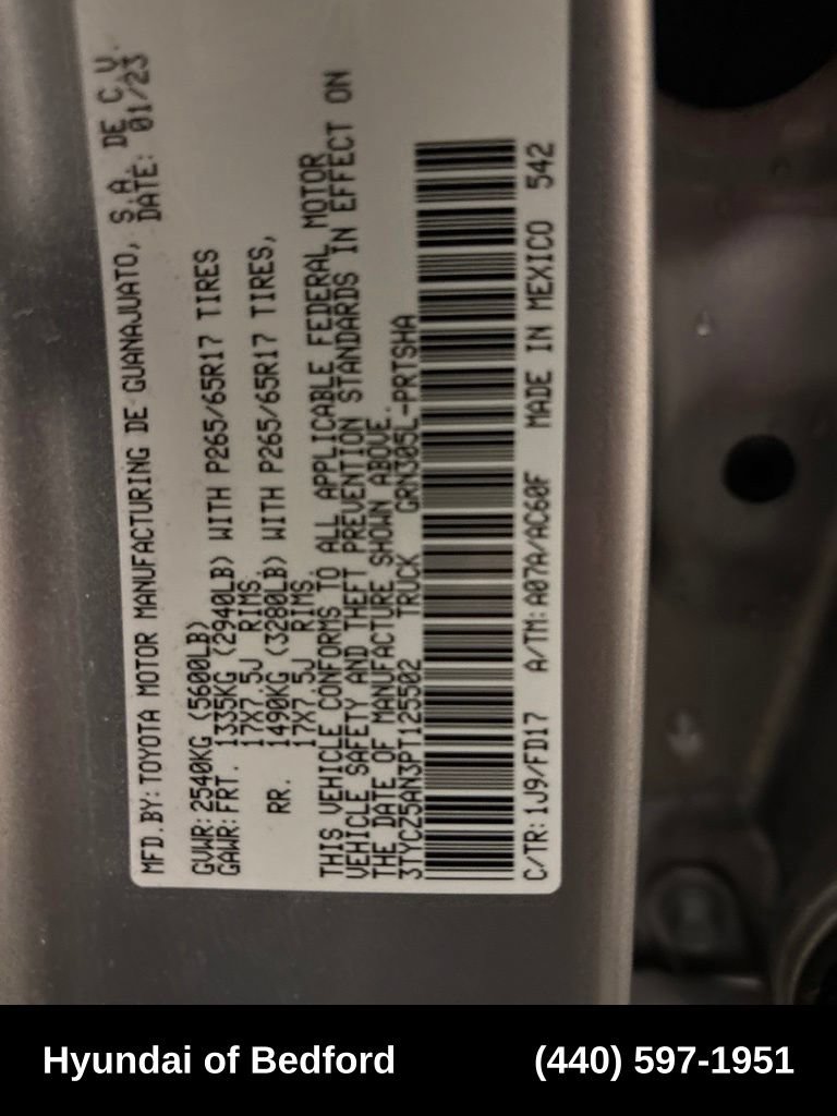 Used 2023 Toyota Tacoma TRD Sport AWD/4WD image 15